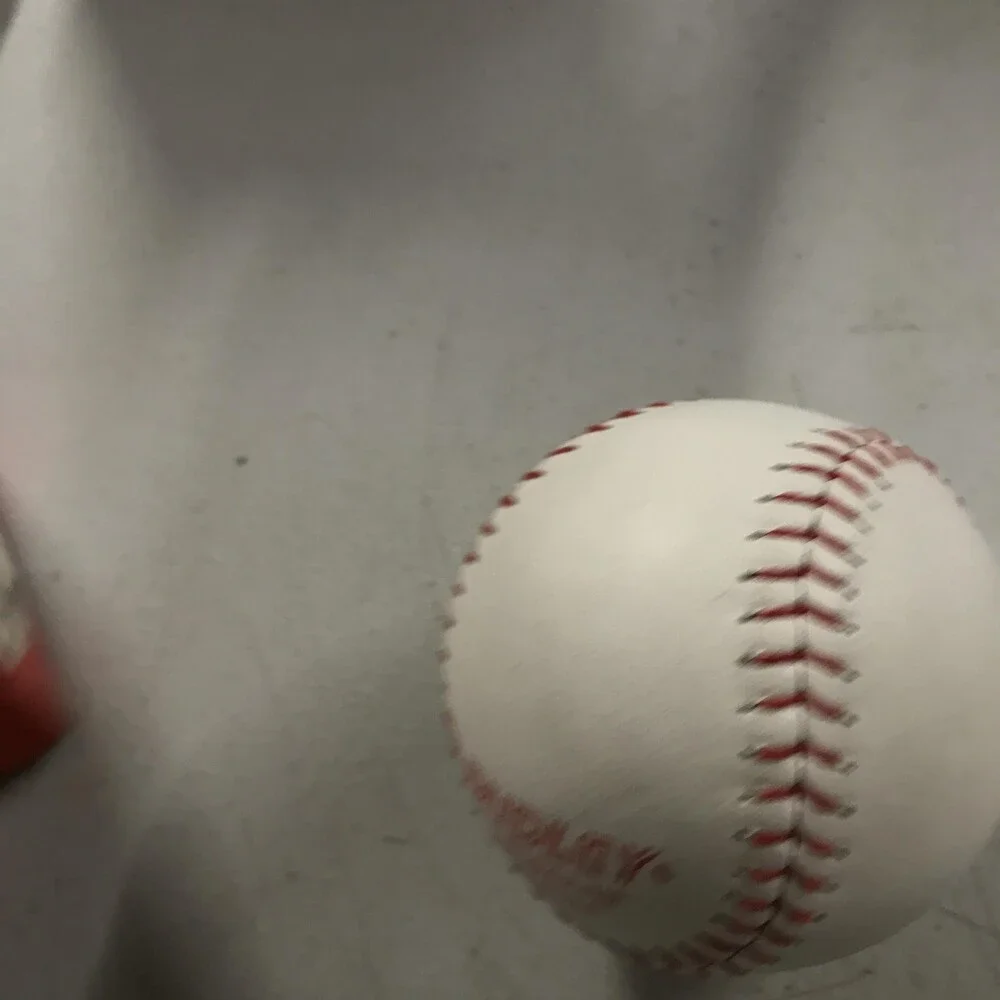 Dudley Thunder Red Heat Softball 11 Inch White Leather Slowpitch Ball GWSP47-11